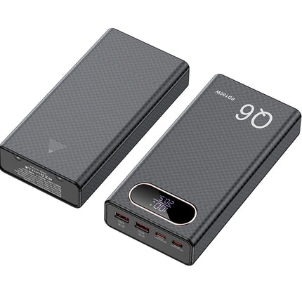 PD100W Fast Charging Power Bank DIY Kit 20V 5A 6x 21700 Battery Pack Portable Customizable No Soldering Easy Assemble