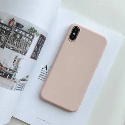 Original Phone Cases For iPhone XS Liquid Silicone Fundas Case For iPhone X XS 16E SE4 Cover protective Case