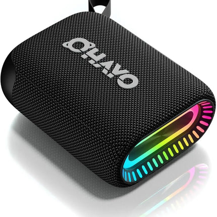Ohayo S5 Wireless Portable Speaker Bluetooth 5.3,10W Loud Deep Bass Sound, IP67 Waterproof Bike Speaker with 12Hrs Playtime Mic