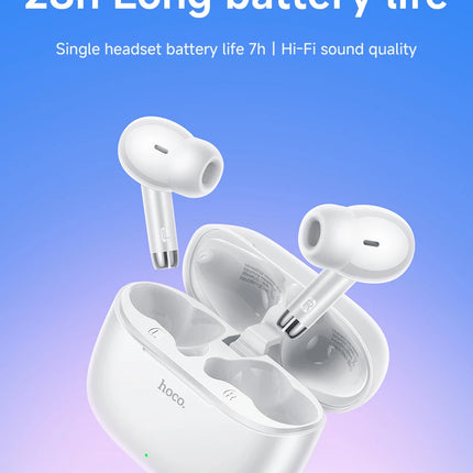 HOCO EQ2 True Wireless Bluetooth 5.3 Earbuds Touch Control Stereo In-Ear Headphones Built-In Microphone Sports Compatible