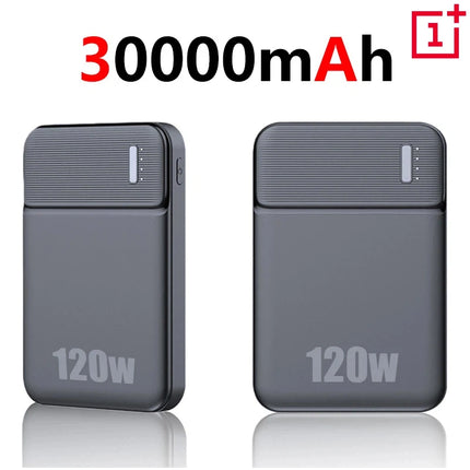 ONEPLUS 120W Power Bank 50000mAhLarge Capacity Fast Charging Digital Display External Battery Portable Charger For iPhone Xiaomi
