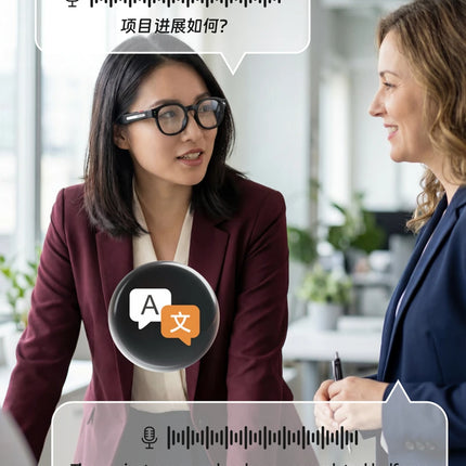 Lenovo AI Smart Glasses AI Translation 8MP HD Camera 4K Shooting Image Bluetooth Call Recording Music Smart Sunglasses 2026 New