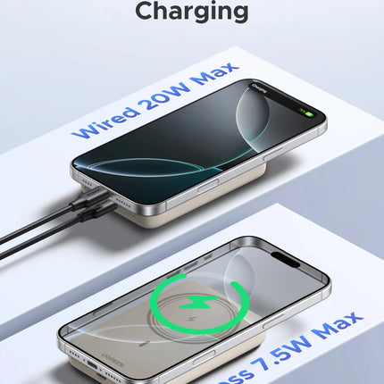 UGREEN PD20W Power Bank Magnetic 10000mAh Portable Wireless Fast Charging PowerBank for Magsafe for iPhone 17 15 Pro Max 16 Pro