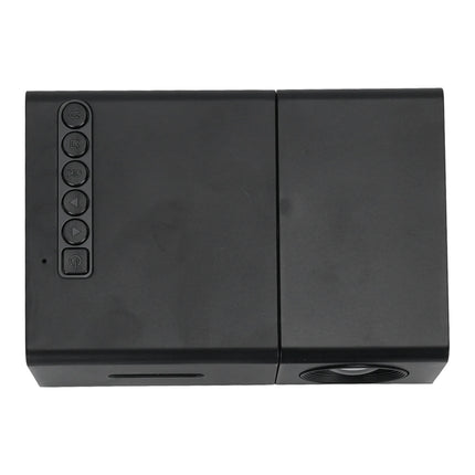 LED Movie Projector Low Noise Cooling Compact Projector Wide Compatibility Manual Focusing for Outdoor Activities for Phone PC