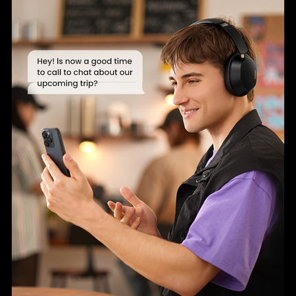 Choice Wireless Bluetooth Headphones 43dB Hybrid Active Noise Cancellation Hi-Res LDAC 75H Spatial Audio Headset Earphones