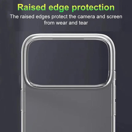 Transparent Soft Silicone TPU Phone Cases For iPhone 17 17Air Air 17Pro Pro Max 17ProMax ProMax Ultra Thin Clear Shockproof Case