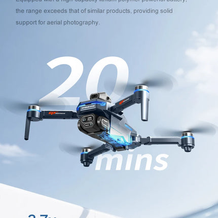 New GT8 Drone 8K Professional HD Dual Cameras Screen Remote 5G WIFI Brushless Motor Obstacle Avoidance Foldable Quadcopter Toys