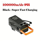 100000mAh-Black / Above 100000mAh