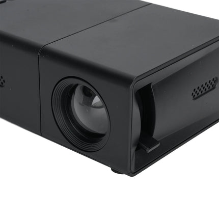 LED Movie Projector Low Noise Cooling Compact Projector Wide Compatibility Manual Focusing for Outdoor Activities for Phone PC