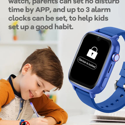 4G Smart Watch Kids GPS WIFI Video Call SOS APP Download Child Smartwatch Camera Monitor Tracker Location Phone Watch