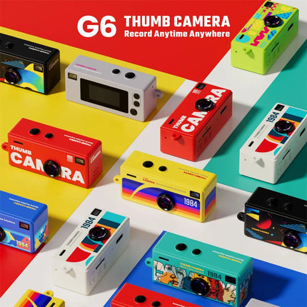 Portable Thumb Digital Camera 1080P HD Mini Camera Charmera Recording Video Cameras Wearable Keychain Recorder Gift Blind Boxes