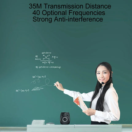 SHIDU S93 Wireless Portable Bluetooth Speaker Teacher Special High-Power Outdoor Tour Guide Shouting Explanation Loudspeaker