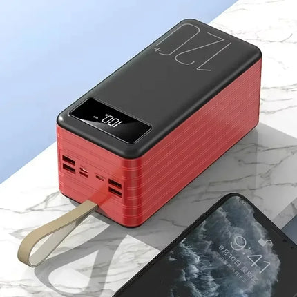 120W Portable Power Bank 120000mAh High Capacity Super Fast Charging Powerbank Charger External Battery for IPhone Xiaomi Huawei