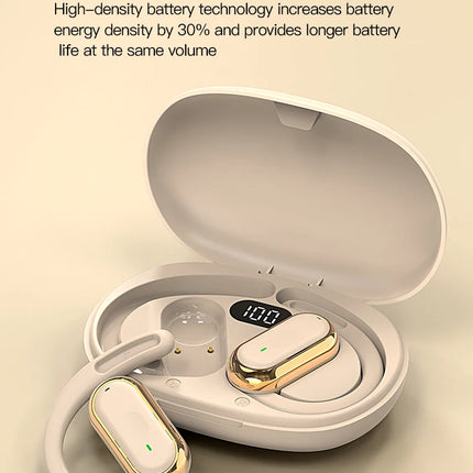 Wireless Headphone Bluetooth Headset Smart Adjustable Touch Sports Waterproof Earbuds Stereo Music Earphone For All Smartphone