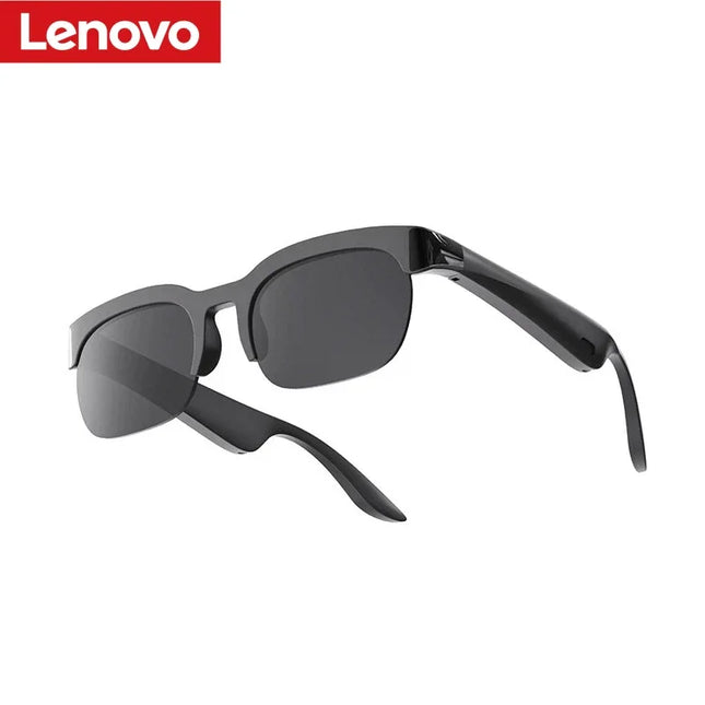 Lenovo AI Smart Glasses AI Translation Bluetooth Conversation Recording Listening To Music Smart Sunglasses for Men Women Gift