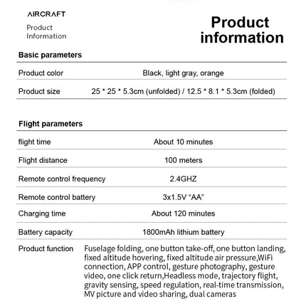 E99Pro HD Professional 4K Aerial Photography Drone Dual Camera WIFI FPV Quadcopter Obstacle Avoidance 40cm Blue Landing Pad Sold