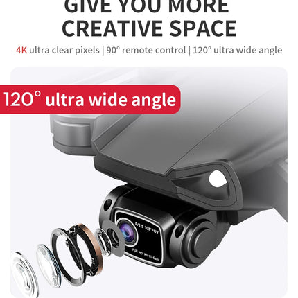 LYZRC L900 Pro SE MAX Drone 4K Professional Dual HD Camera GPS 5G WIFI 360° Obstacle Avoidance Brushless Motor Rc FPV Quadcopter