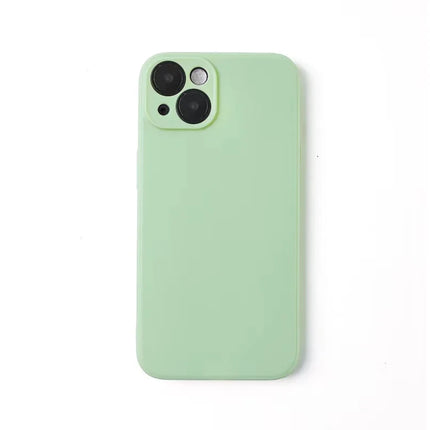 Liquid Silicone Phone Case for iphone 15 14 13 12 mini 11 16 Pro X XR XS Max 15 Plus Shockproof Soft Back Cover Cases