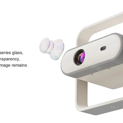 Salange P40 Portable Projector 4K HD Native 1080P 500 ANSI Support Dolby Audio for Cinema Outdoor 2026 New LCD Proyector