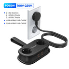 EU plug Black / EU Plug