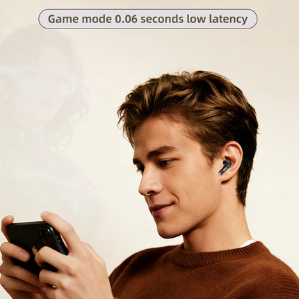 Lenovo Headphones TWS Wireless Bluetooth 6.0 HiFi Sound ENC Call Noise Reduction Earphones Gaming Sports Headset With Mic New
