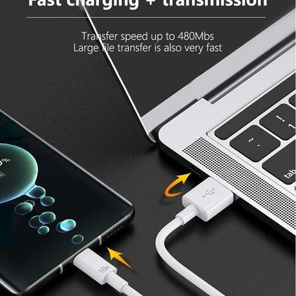 Original 120W USB Turbo Fast Charging Cable For Xiaomi mi 17 15 14 13 12 11 6A 67W Type C Cable Redmi Note 10 9 8 7 Pro K70 Poco