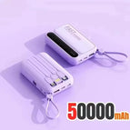 Purple 50000mAh / 30001mAh-50000mAh
