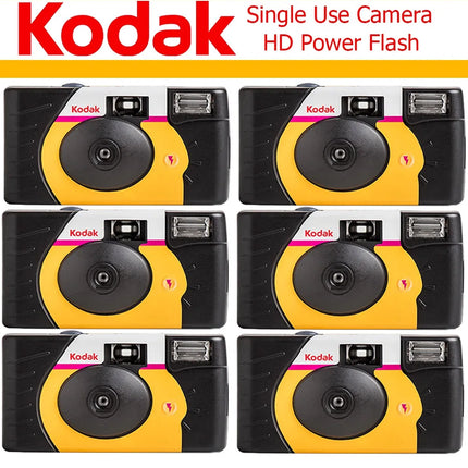 Kodak Film Camera New Disposable Film Camera 35mm 100% Authentic FunSaver Single Use Disposable 135 With Flash - 27/39 Exposures