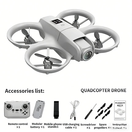 New Hot Mini Drone WIFI FPV Hover Professional 4K Camera Pocket Coloful Lights Dron Rc Plane Foldable Quadcopter RC Toys Gifts