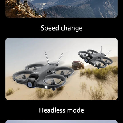 2026 Lenovo Drone With 4.3-inch Large Screen 8k High-definition Aerial Photography Obstacle Avoidance Remote Control Quadcopter