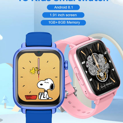 4G Smart Watch Kids GPS WIFI Video Call SOS APP Download Child Smartwatch Camera Monitor Tracker Location Phone Watch