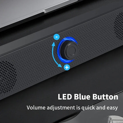 Computer Desktop High-quality Bluetooth Wired Dual-purpose High-volume Microphone Two-in-one Speaker Home Surround Audio System