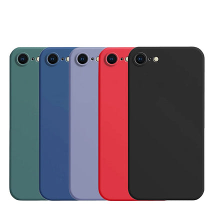 For iPhone 8 Case For iPhone SE 2022 2020 7 8 Plus Cover Case Luxury Shockproof Soft TPU Liquid Silicone Phone Back Cover Case