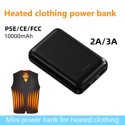 20000mAh Power Bank 5V 2A Charger fast charging For Heated Vest Jacket Heating Blanket Dedicated Portable Heating Equipment 2026