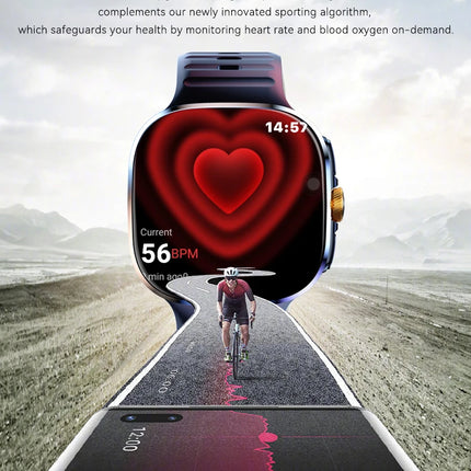 New Smartwatch 2.4“ AMOLED Screen Game 4G/5G LTE Smartwatch 2100mAh Battery Camera Video Call 128GB SIM Card(For Adult, Student)