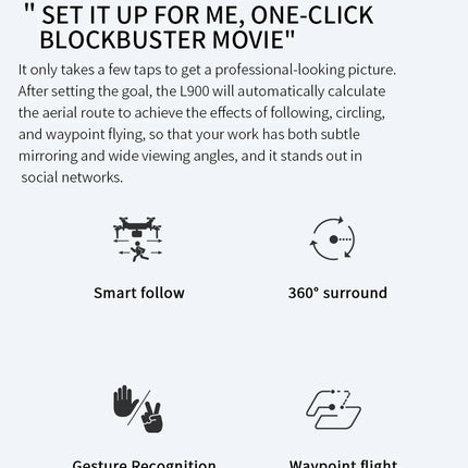 LYZRC L900 Pro SE MAX Drone 4K Professional Dual HD Camera GPS 5G WIFI 360° Obstacle Avoidance Brushless Motor Rc FPV Quadcopter