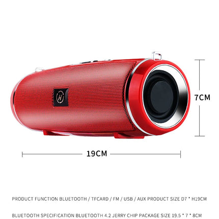 Portable Wireless Speaker Bluetooth 200W High Power Outdoor Audio 3D Stereo Surround TWS FM Voice RHDE Promotion