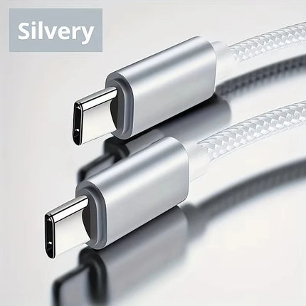 60W Quick Charger Type C To Type C 1M 2M 3M Cables PD Fast Charger Data Cable for iphone 15 16 17 pro max xiaomi Sunsung huawei
