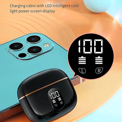 Newest Bluetooth Earphone Pro4-Plus Wireless Headphone HiFi Music Stereo Headset A87 Pods Earbuds TWS For Xiaomi iPhone Air pad