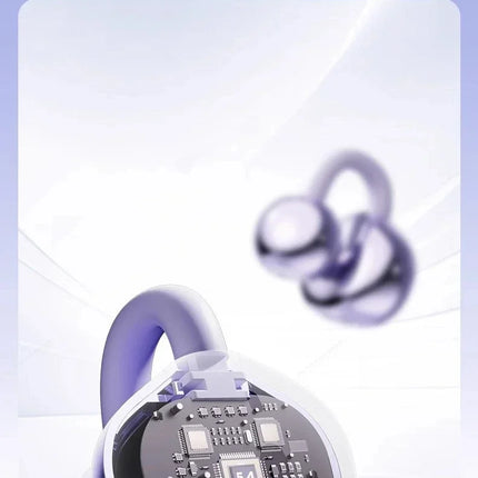 Wireless Bluetooth Earphones Clip-on Q71 Earphone High Sound for Xiaomi Earbuds Led Display Headphones Music Sports Headset