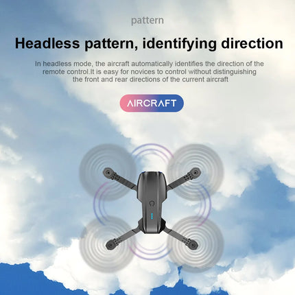 E99Pro HD Professional 4K Aerial Photography Drone Dual Camera WIFI FPV Quadcopter Obstacle Avoidance 40cm Blue Landing Pad Sold