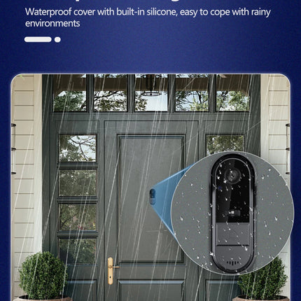 Tuya WiFi Wireless Video Doorbell Camera HD Video Intercom Smart Home Security Protection Night Vision For Home Office