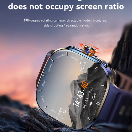 All-Network 5G/4G SIM Smart Watch 8GB+128GB RAM 1000W HD Camera GPS WIFI Bluetooth Call 100+ App Download Smart Watches Man 2026