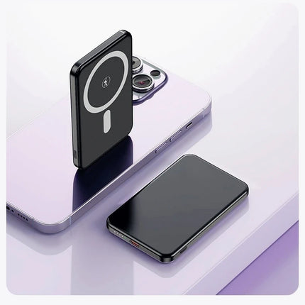 Taepiaai Magnetic Wireless Power Bank 20000mAh Ultra Thin Portable CCC Certified Super Fast Charging Pack for MagSafe for Iphone