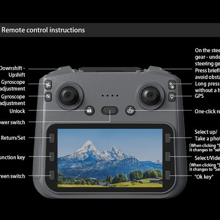 New L600 Pro MAX 4K Professional Drone With 8K HD Camera 3-Axis Gimbal GPS Dron Obstacle Avoidance 5G WIFI FPV RC Quadcopter Toy