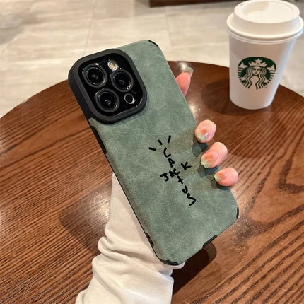 Flip Leather Phone Case for iphone 16 15 14 Plus 13 12 11 Pro Max 16E X XR XS Cover Fashion Streetwear Hop jack Funda Cases