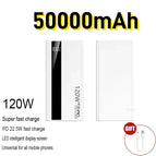 White 50000mAh