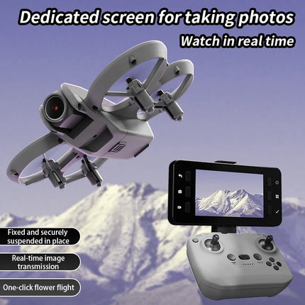 New Hot Mini Drone WIFI FPV Hover Professional 4K Camera Pocket Coloful Lights Dron Rc Plane Foldable Quadcopter RC Toys Gifts