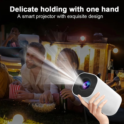 Portable Projector Native 720P Video Smart Projector with WiFi6 And BT5.0, 180°Rotation, Projector Built-in Android 11.0