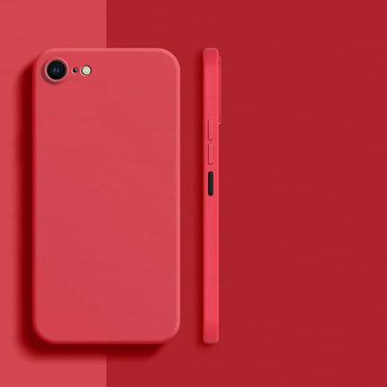For iPhone 8 Case For iPhone SE 2022 2020 7 8 Plus Cover Case Luxury Shockproof Soft TPU Liquid Silicone Phone Back Cover Case